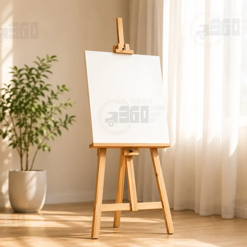 Ahşap Şövale Model 2